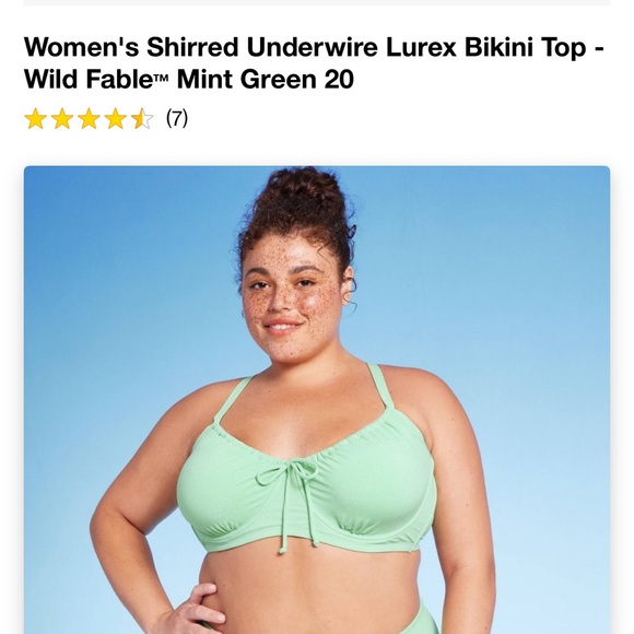 plus size target underwire bikini top - Picture 1 of 4